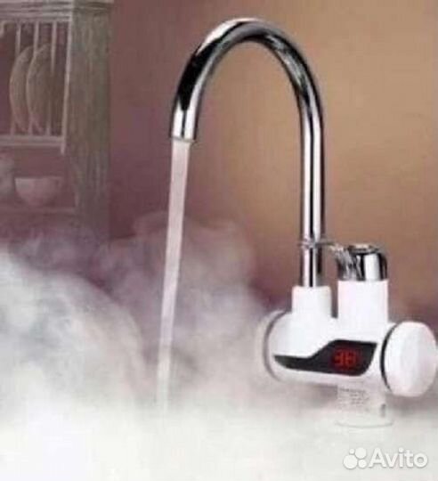 Проточный водонагреватель кран