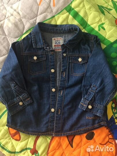 Джинсовая рубашка