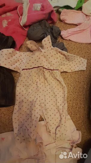 Детские вещи пакетом 0-6мес