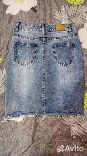 Юбка джинсовая