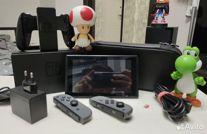 Прошитый Nintendo Switch, 160Gb, любые игры