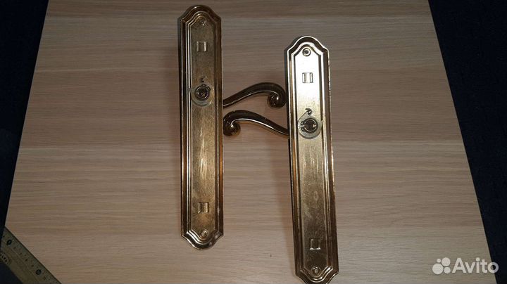 Дверные ручки. Комплект. Б/у