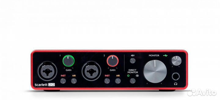 Focusrite Scarlett 2i2 3rd Gen - Звуковая карта