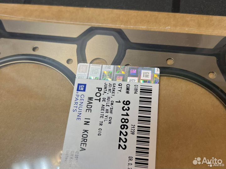 Прокладка гбц General Motors для Opel Chevrolet