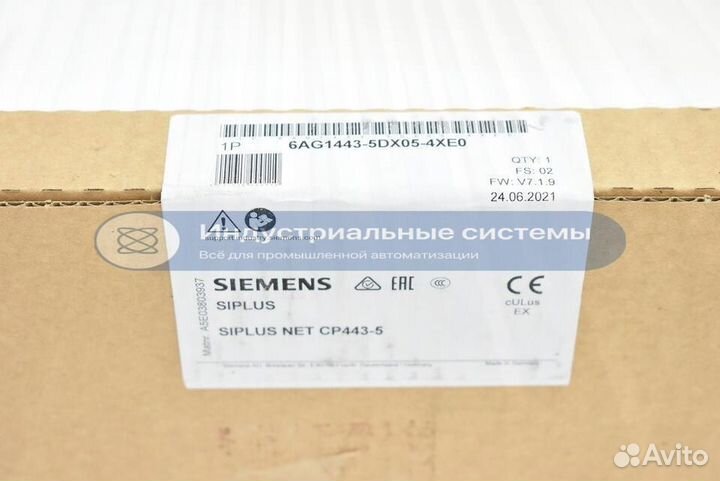 Модуль сети Siemens 6AG1443-5DX05-4XE0