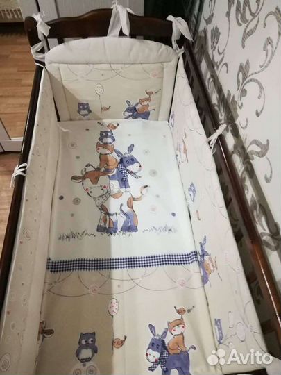 Бортики в детскую кроватку