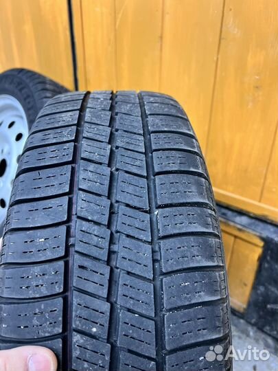 Штампованные диски с шинами