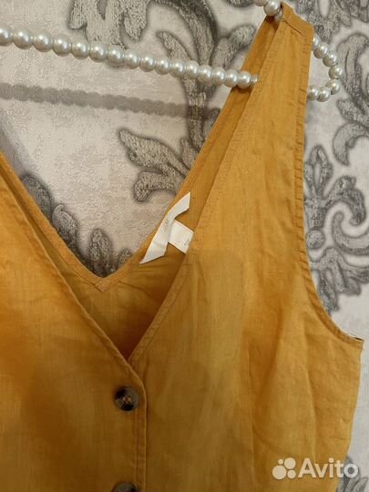 Топ h&m лён 100%