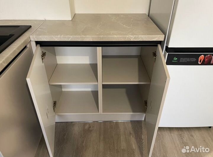 Кухня угловая с установкой