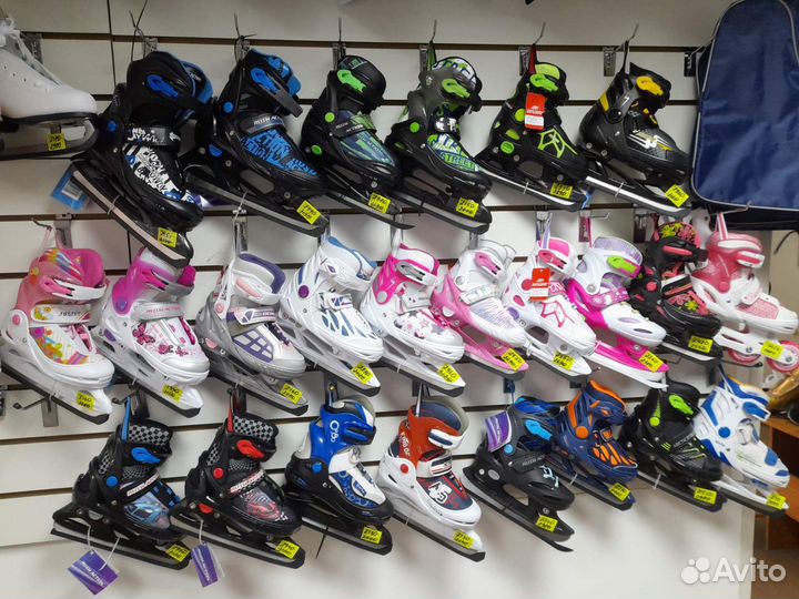 Детские коньки новые