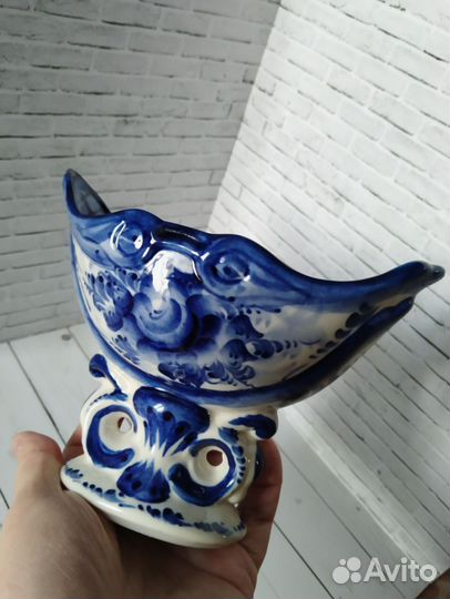 Конфетница Гжель