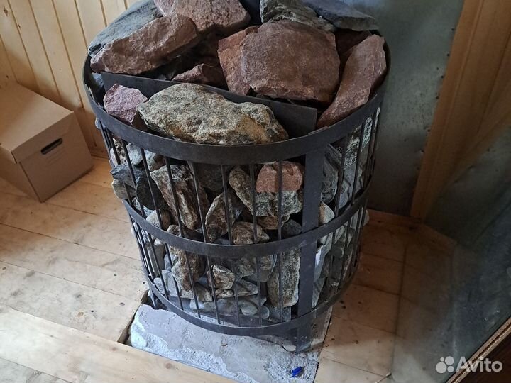 Печь для бани с баком