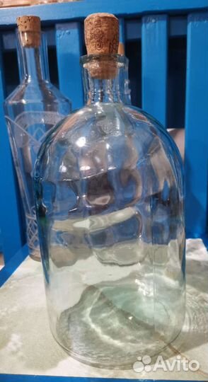 Бутылки для интерьера