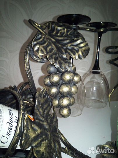 Подставка для бутылки, подсвечник