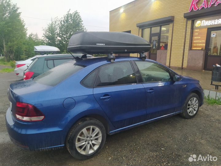 Бокс на крышу Фольксваген Поло аэро