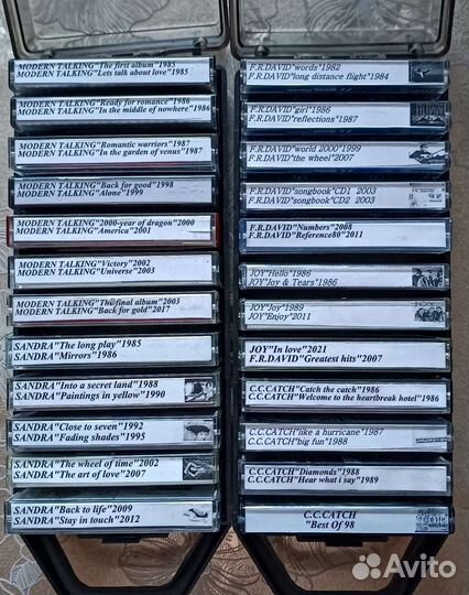 Аудиокассеты разных фирм