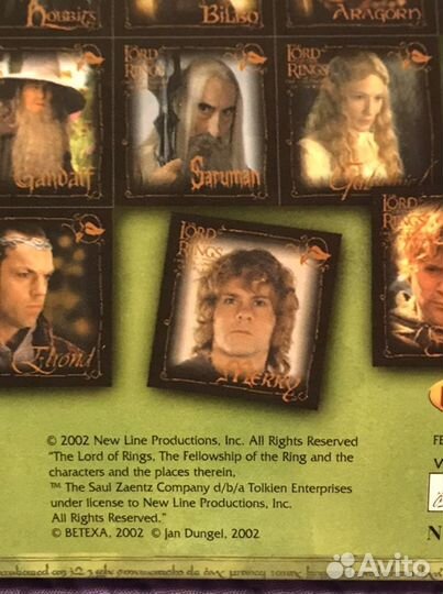 The Lord of the Rings Настольная игра