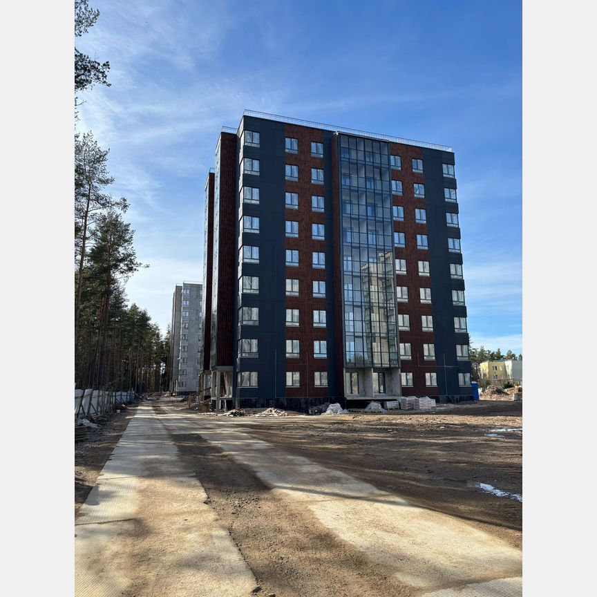 2-к. квартира, 57,7 м², 2/9 эт.