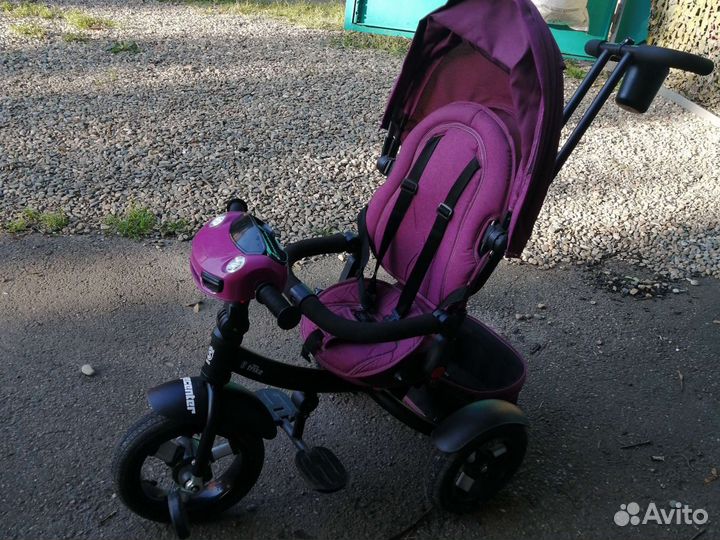 Детский велосипед с ручкой