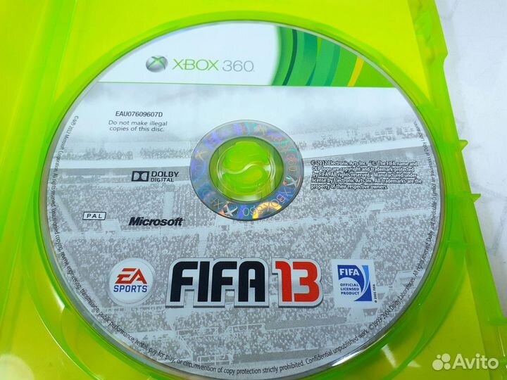 Диск для Xbox 360 FIFA 13 б/у с гарантией