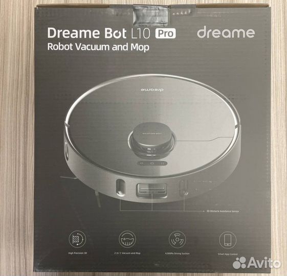 Робот-пылесос Dreame Bot L10 Pro Robot Vacuum
