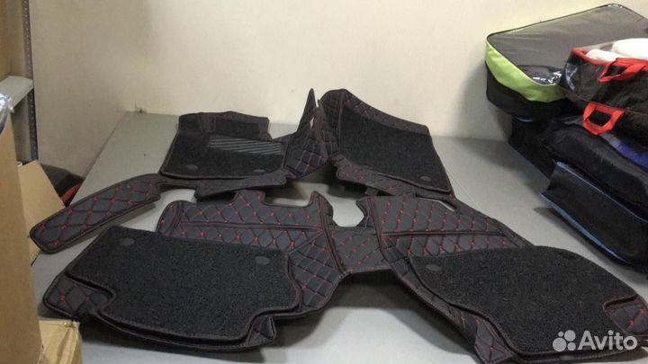 3D Коврики Audi из Экокожи