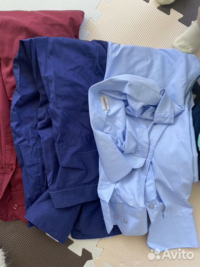 Рубашки,брюки,шорты даром