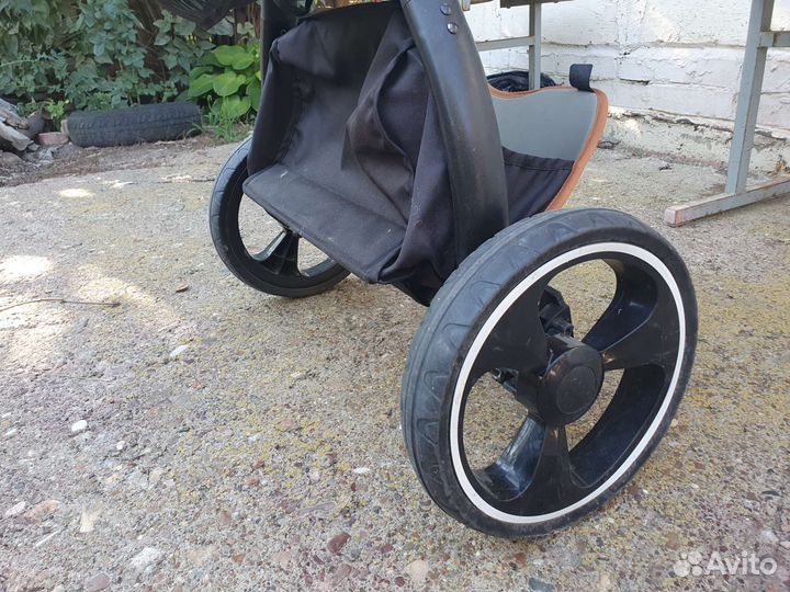 Коляска на запчасти без переднего блока