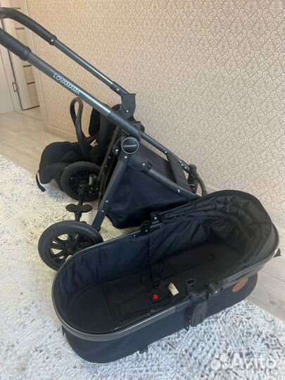 Коляска трансформер 3 в 1 с автолюлькой как новая