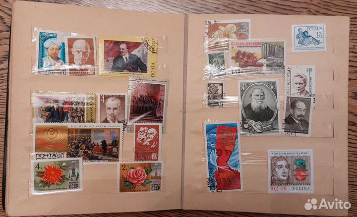 Колекция почтовых марок разных стран