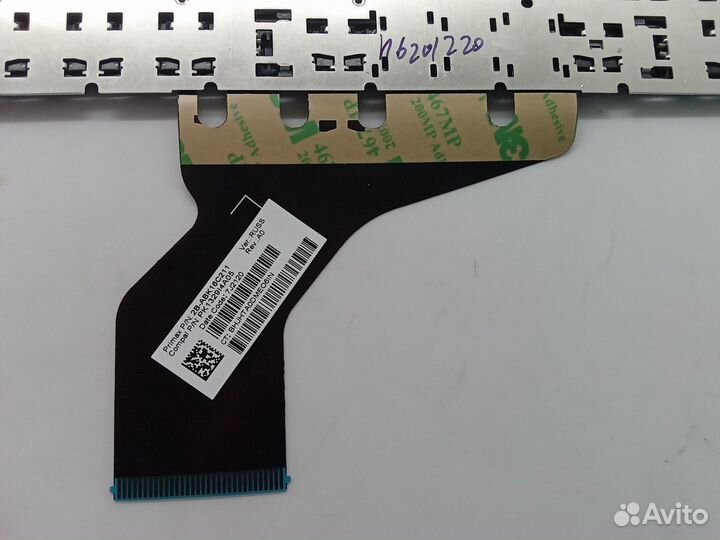 Клавиатура ноутбука HP 15-db1000UR черная