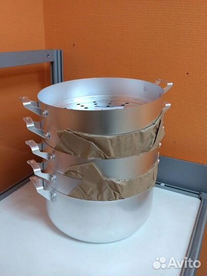 Мантоварка алюминиевая, манты - казан