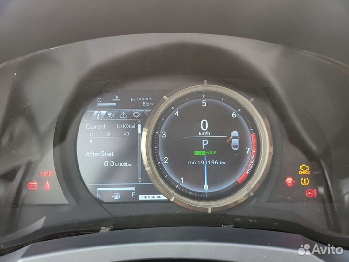 Приборная панель Lexus f-sport rc,is