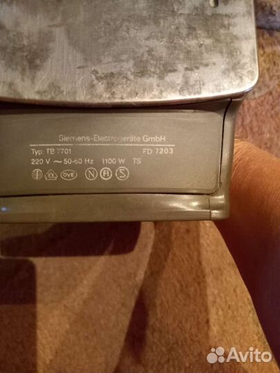 Утюг Siemens