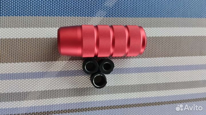 Насадка ручки кпп красная