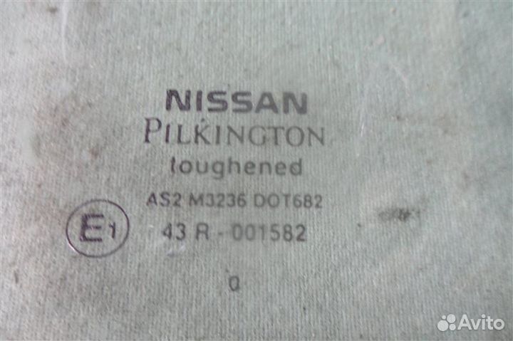 Стекло двери заднее правое Nissan Almera N16 QG15