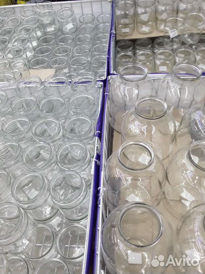 Банки стеклянные 0.5л до 3.0л