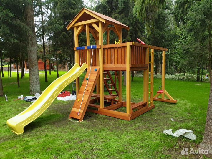 Детский игровой комплекс Савушка 4 сезона 5