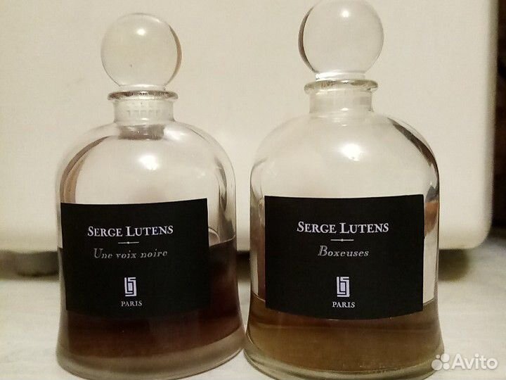 Serge Lutens Boxeuses, Une voix noire, Douce amere