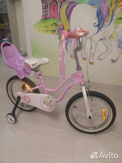 Детский велосипед 16 аллюминиевая рама