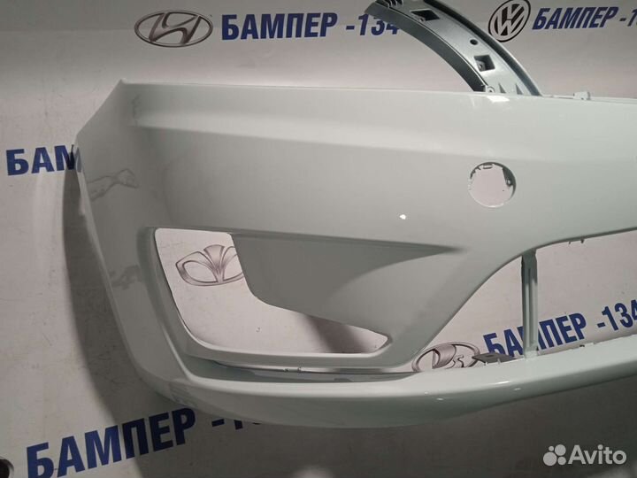 Передний бампер kia rio 3 Белый