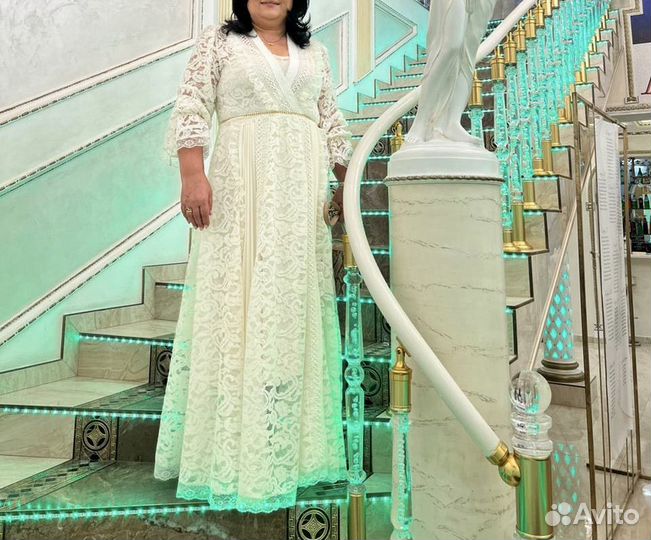 Платье длинное