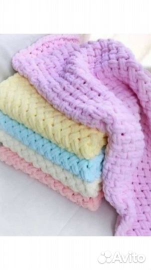 Продам детские пледы из Alize Puffy