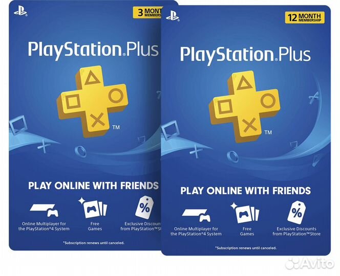 Подписка Playstation Plus