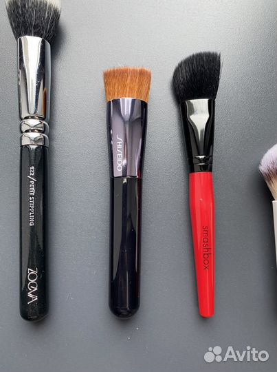 Кисти Mac,Shiseido,Make up for ever,Zoeva,Smashbox