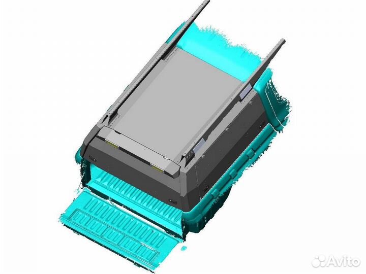 Кунг экспедиционный трехдверный V поколения алюмин