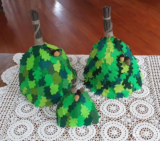 Шапка для бани