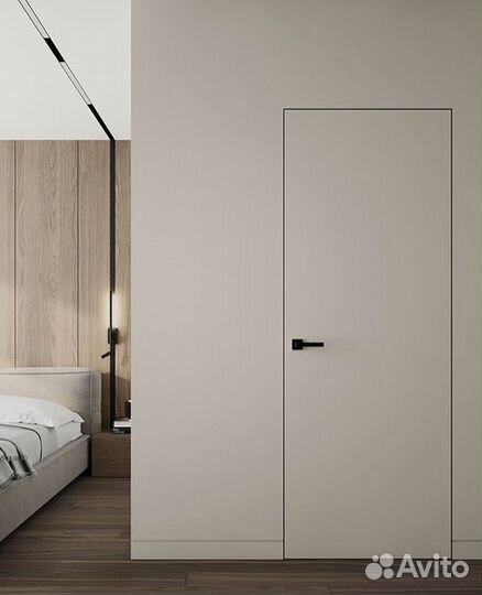 Скрытые двери межкомнатные