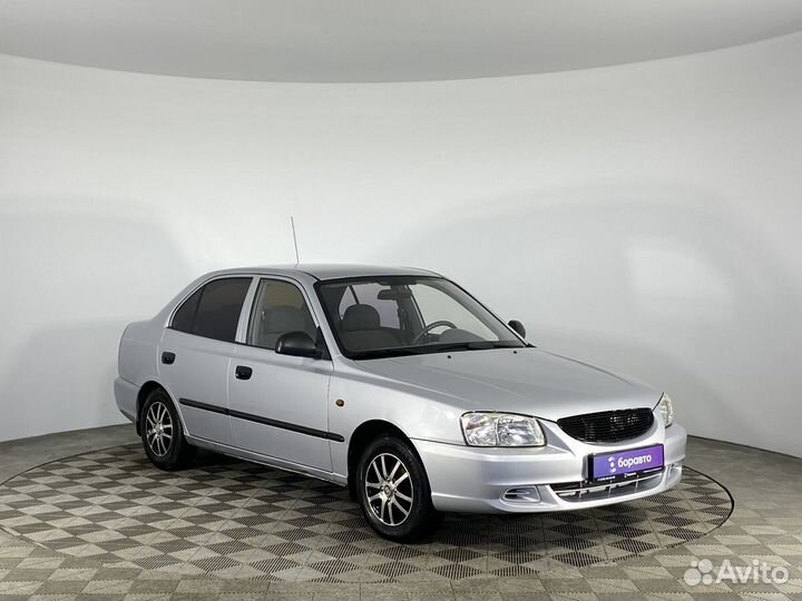 Hyundai Accent 1.5 МТ, 2004, 267 994 км