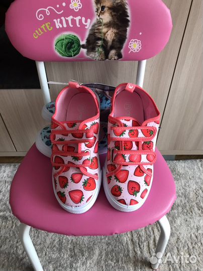 Кеды для девочки